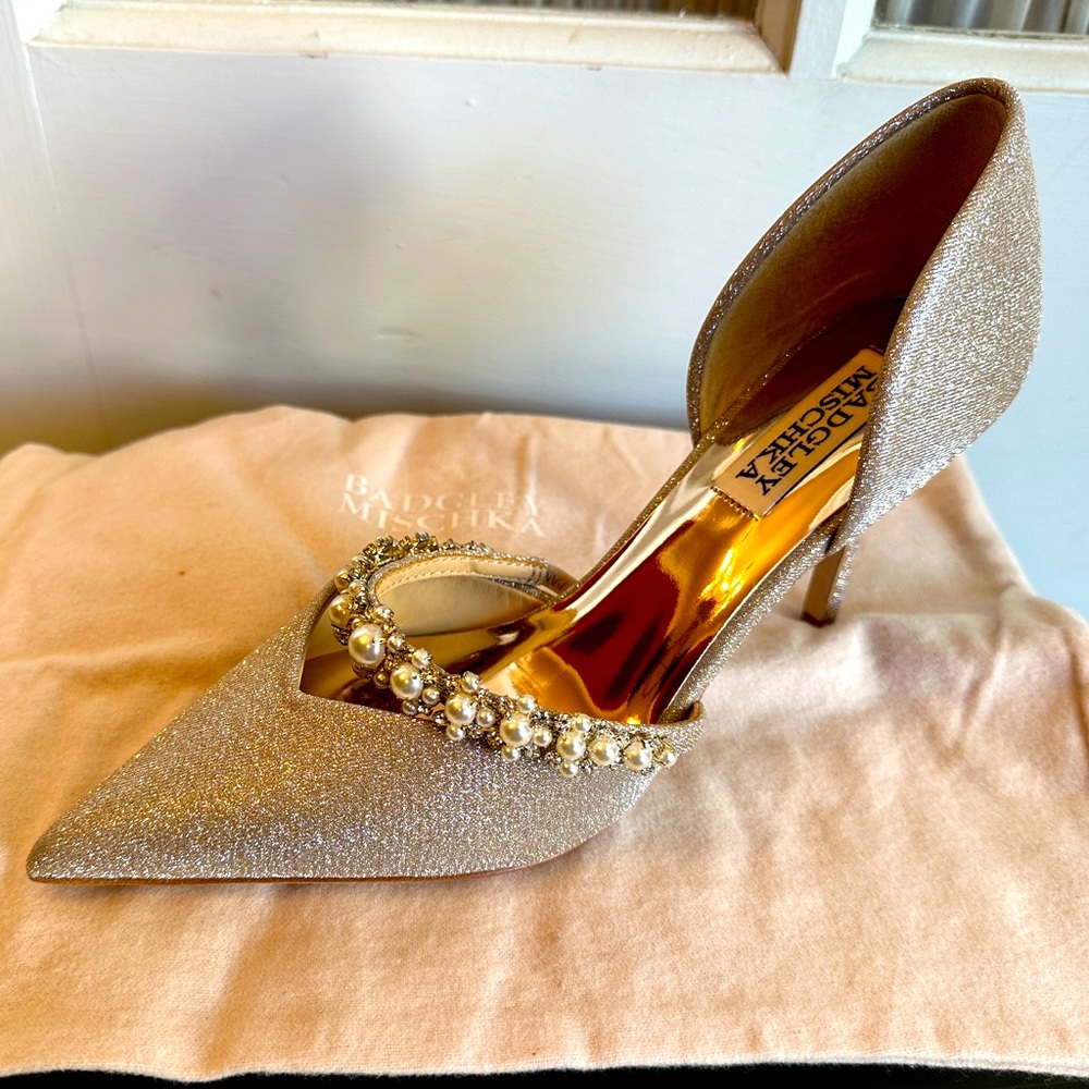 For Sale: Brand New Ornate Badgley Designer Shoes